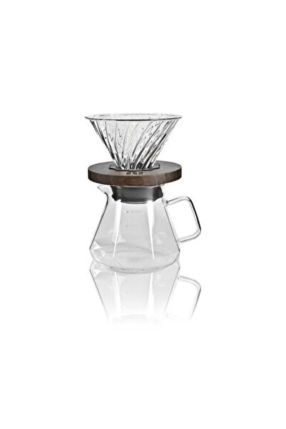 HZ NEAT Neat Glass Coffee Drip Kit 650 ml - Transparent (Model HZ-5681)