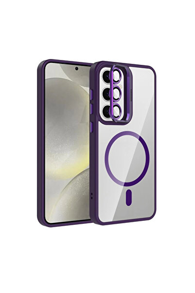 FREEDOM STOREE غطاء جوكو لهاتف سامسونج جالاكسي إس 24 إف إي مع عدسة ريميم وحام...