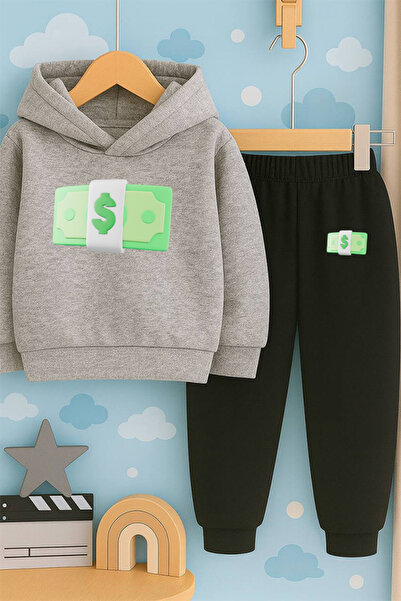 SVART WEAR Hanorac cu imprimeu pentru copii cu imprimeu cu glugă Swea tricou ...