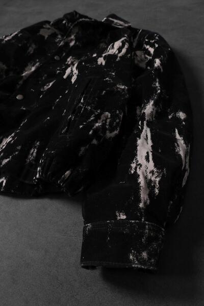 Slatra Ανδρικό μπουφάν Bomber με μαύρο σχέδιο