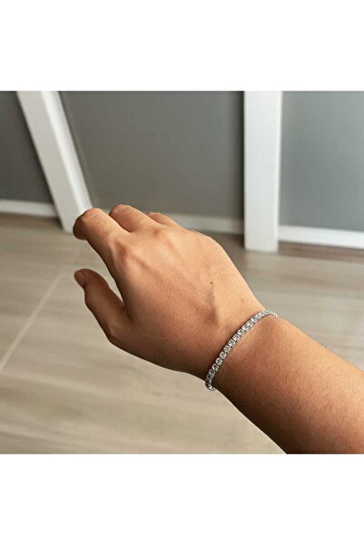 The Seven Jewellery 4mm Tennis Suyolu Bileklik
