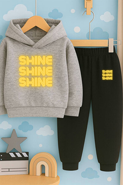 SVART WEAR Hanorac cu imprimeu pentru copii cu imprimeu cu glugă Swea tricou ...