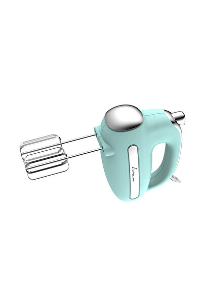 FRAM HAND MIXER FHM-3005GR, 300 W, 5 SPEEDS + TURBO, GREEN STAINLESS STEEL BEADS AND HOOKS
