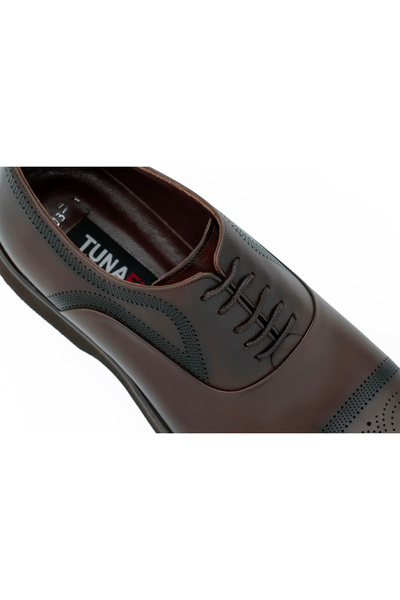 Tuna Genuine Leather Eva Sole Classic Men's Shoes - E4403