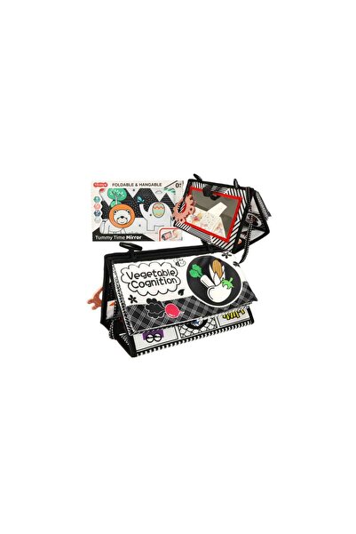 Three top online Contrast sensory book mat for baby nursery mirror teether