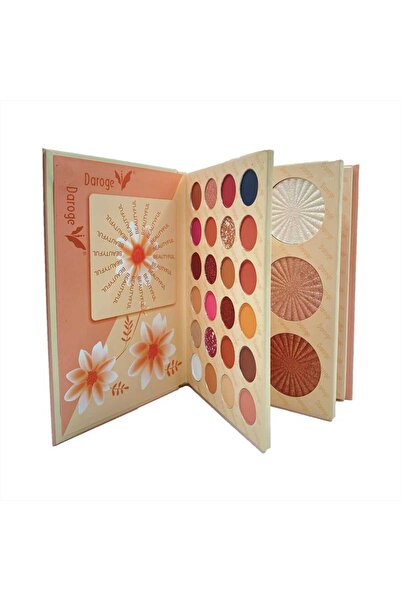 daroge باليت مكياج كتيب من داروج - 3 طبقات