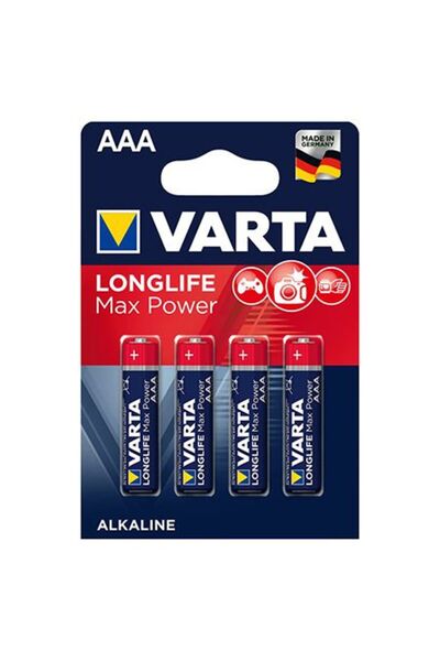 Varta Baterii alcaline AAA Max Power 4 bucăți