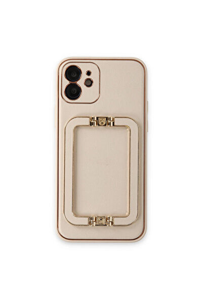 Marsilyan غطاء حماية لهاتف آيفون 12 كوكو إليت - ذهبي