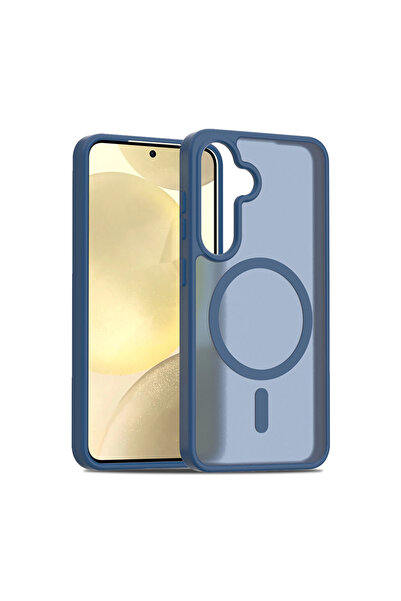 eco port غطاء جوكو سامسونج جالاكسي S24 جوتا ماج سيف - أزرق داكن