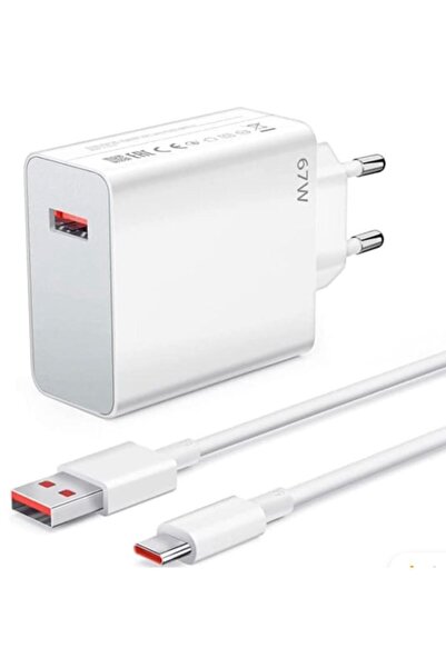 YDGR 67W Turbo Type-C Şarj Seti – Hızlı Şarj Adaptörü + Kablo (Xiaomi, Redmi,...