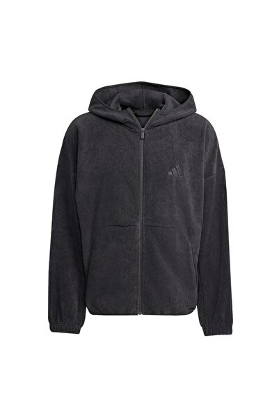 adidas Men's Black Jacket m Fi Sl Shrp Fz Jm6053