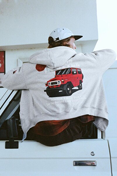 Pull & Bear Toyota fermuarlı kapüşonlu sweatshirt