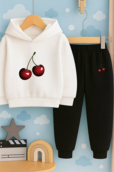 SVART WEAR Детски комплект с качулка и спортен екип с 3-слойна подплата от ше...