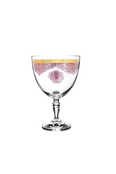 Dimlaj Selena Glass Stemware CB/6-Gold