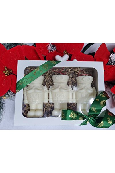 Millana Art Set Regal Spargător de Nuci – 3 Lumânări din Ceară de Soia