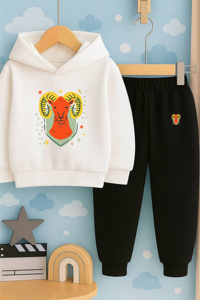 SVART WEAR Hanorac pentru copii cu imprimeu cu imprimeu cu glugă Swea tricou ...