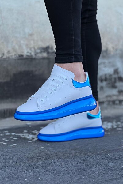 Wagoon WG095 White Sax Pantofi casual pentru bărbați