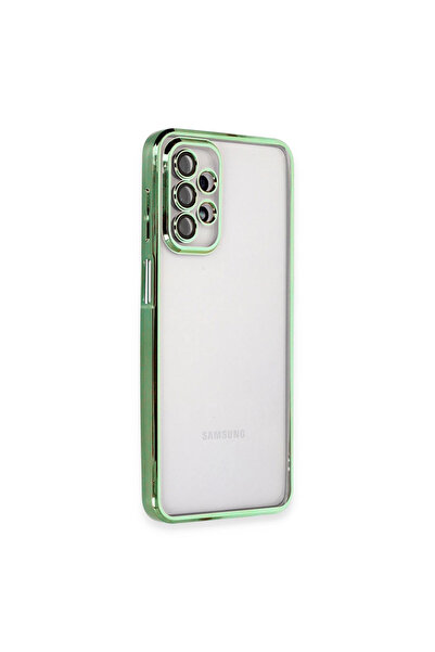 eco port Samsung Galaxy A23 4g Case with Camera Protection Lens Silicone - Green
