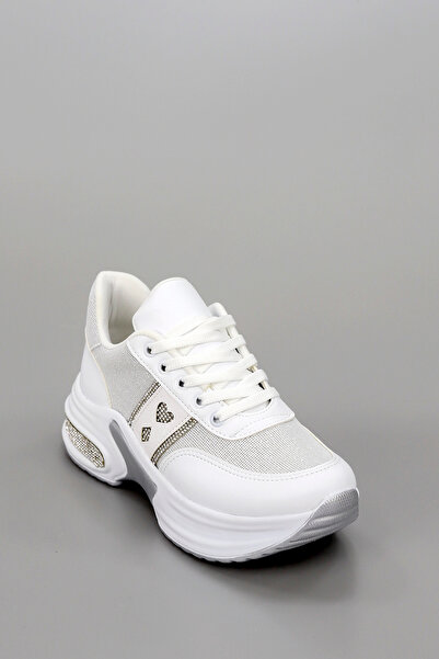 kajal ayakkabı Mdln 472 Heart Detailed Stoned Sports Shoes
