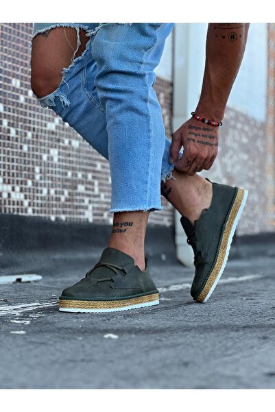 Wagoon WG015 Χακί Ανδρικά Casual Παπούτσια