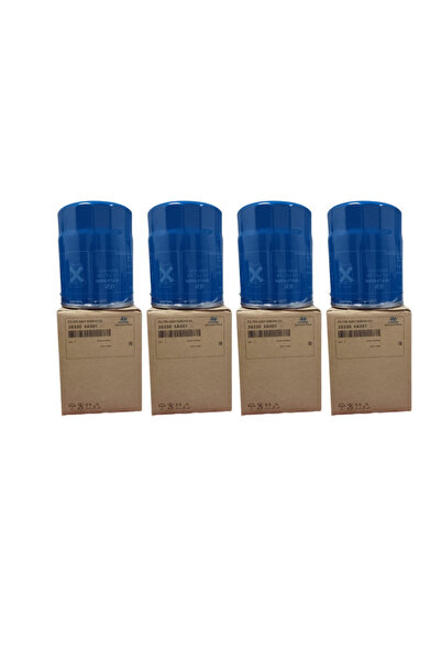 Hyundai / Kia Oil filter pack, 4 pieces, Hyundai and Kia, 263304A001