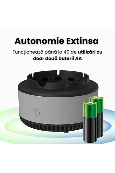 SMART GADGETS C&A Electric Ashtray With Multiple Filtration And Powerful Suction