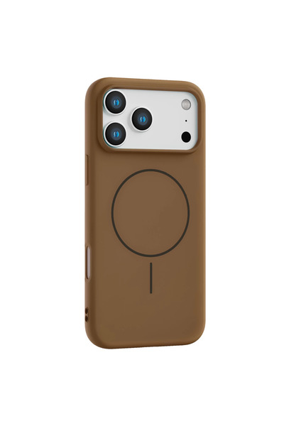 Marsilyan غطاء جوكو آيفون 17 برو جولي ماج سيف - بني