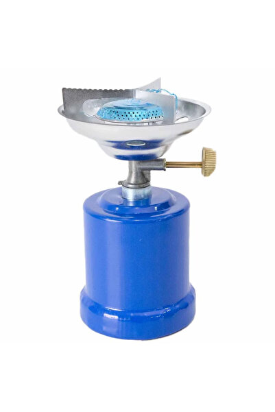 Kovar موقد غاز محمول للتخييم الآمن مع منظم أمان - أزرق