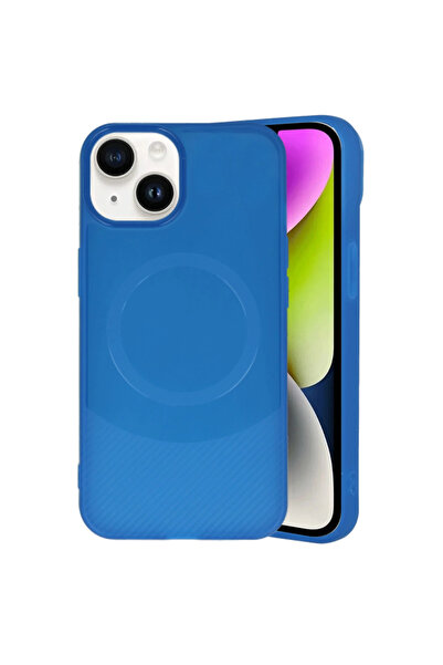 eco port iPhone 14 Case Maya Carbon Cover - Navy Blue