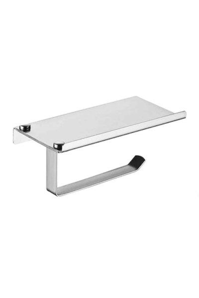 Kosiil Suport pentru hârtie igienică cu raft de depozitare, Kosiil®, 18 x 9 c...