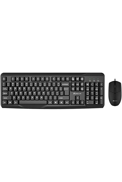 XTRIKE ME -MK-207 English Wired Gaming Keyboard Mouse
