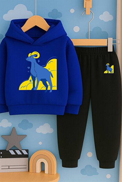 SVART WEAR Παιδικό με τύπωμα με στάμπα Hoodie με κουκούλα Φούτερ και αθλητικό...