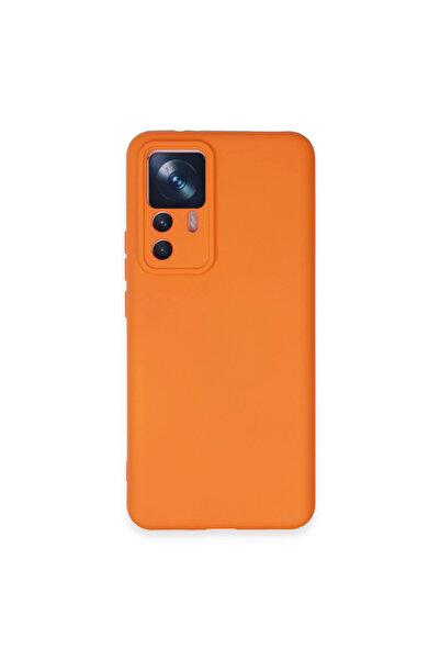 eco port Mi 12t Pro Case Nano Velvet Silicone - Orange