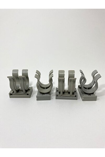 Eps E.P.S. Plastik Baza Klipsi Gri ( 10 Adet )