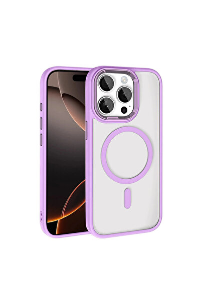 Marsilyan غطاء جوكو آيفون 15 برو ماكس تيرا ماجسيف - ليلك