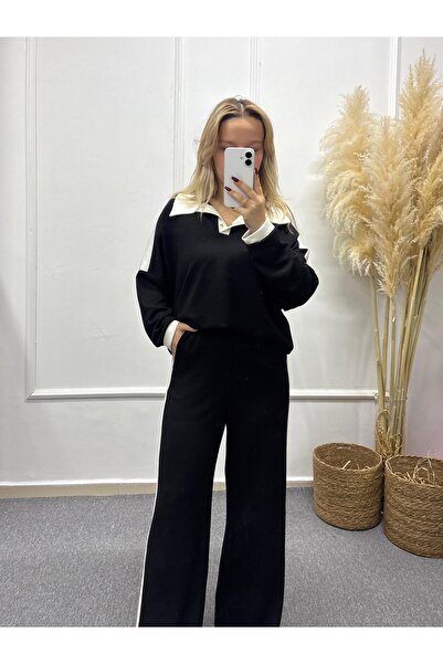 LİSAA BUTİK Strip Detail Tracksuit