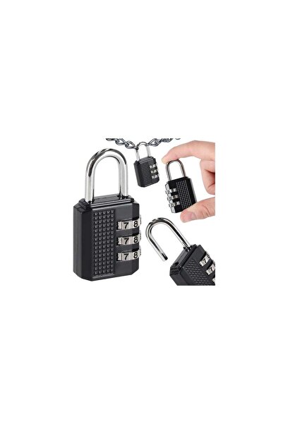 Three top online Cipher combination latch padlock for suitcase