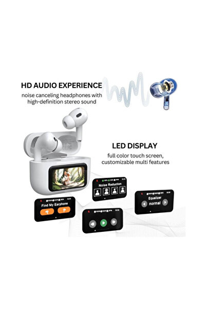 Tws CENTO T102 LCD Headphones