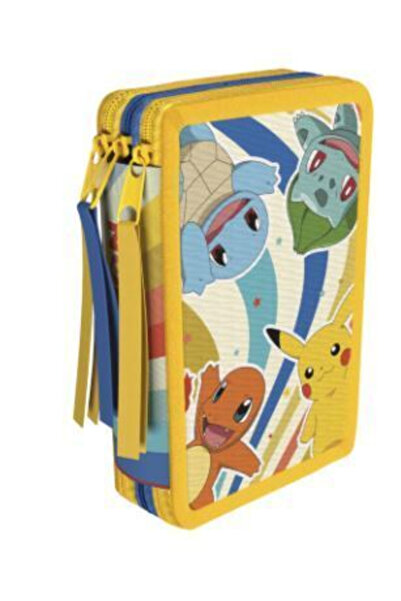 Pokémon Penar Pokemon echipat cu 39 de piese, 3 compartimente