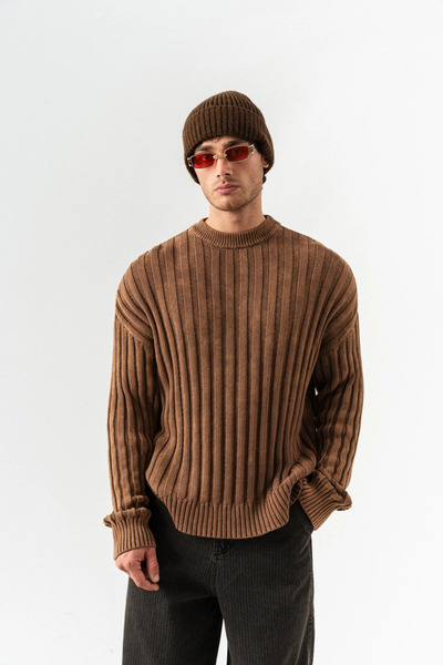go gang own Realm Crew Neck Knitwear Sweater