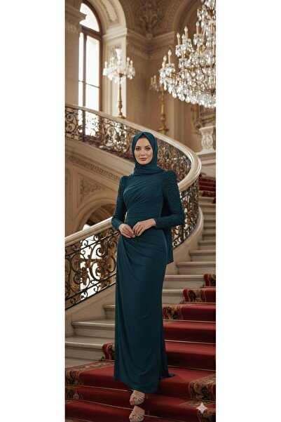 Kenzel KOLLARI TAŞLI ABİYE ELBİSE