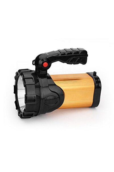 KlaussTech Led Flashlight, 20 W, Rechargeable Battery, Usb Port, Aluminum Material, Long Life