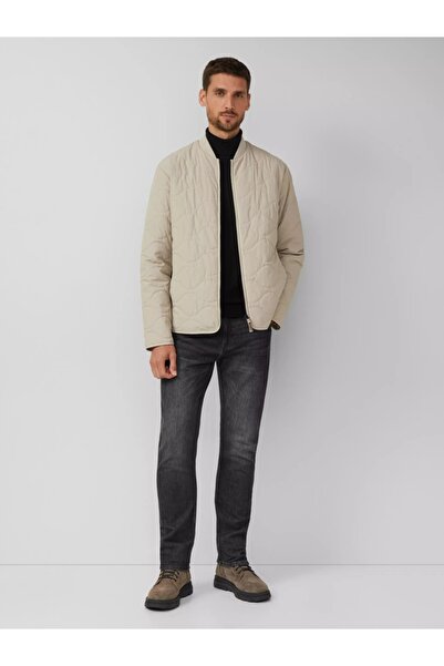 s.Oliver Men's high-neck sweater, cotton, Black, 3XL