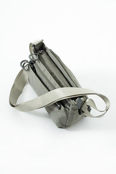 Sanmorris Women's 4-Compartment Waterproof Parachute Fabric Adjustable Crossbody Bag