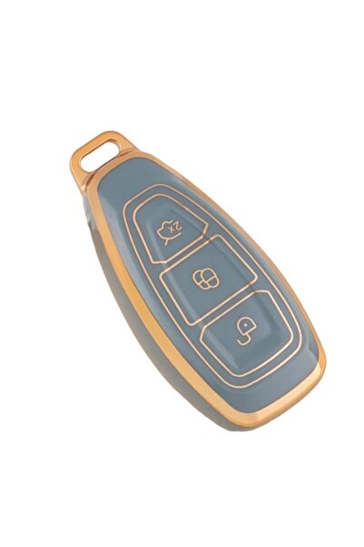 OEM Husă gri pentru cheia inteligentă Ford cu 3 butoane