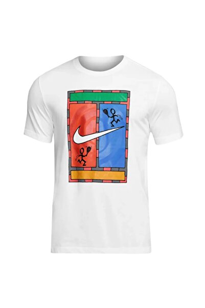 Nike Court Dri-FIT Men's T-Shirt - White, Size 2XL