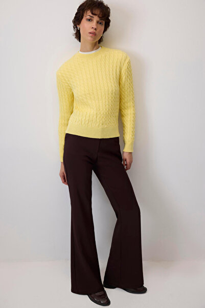 Touché Privé Hair Braid Knitted Sweater