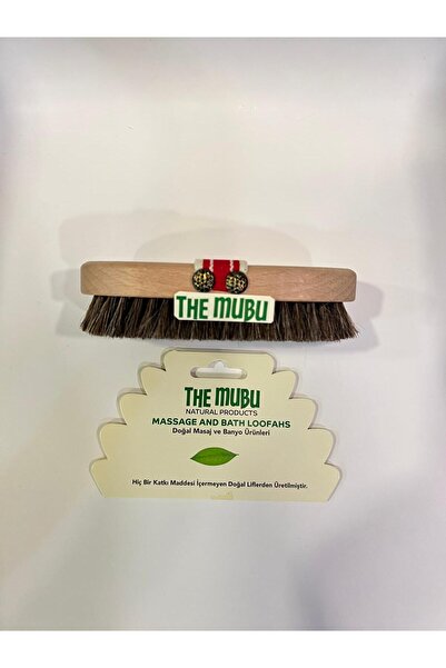 ŞİFAHANE The Mubu Doğal At Kılı Fırça (%100 Doğal At Yelesi Kılından)