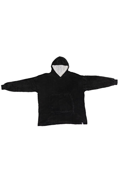 SMANIA Pătură Cu Mâneci Snughug, Negru