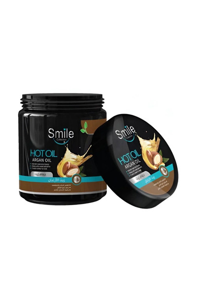 SMILE سمايل حمام زيت 500 مل - زيت الارغان